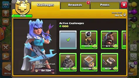 Clash Of Clan Get The Ice Queen Youtube