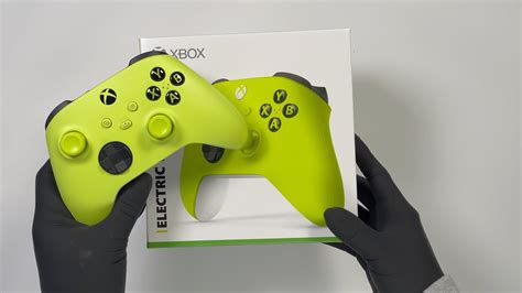 New Xbox Wireless Controller Unboxing Electric Volt Youtube