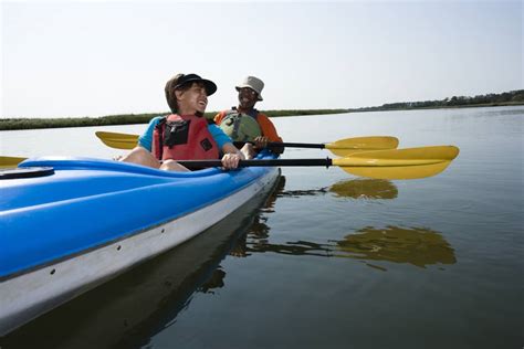 Tandem kayaks are made with two people in mind. What Is A Tandem Kayak - Explain For Beginners - Globo Guide