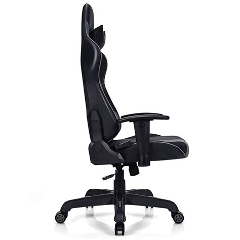 Costway Massage Gaming Chair Racing Office Computer Recliner With
