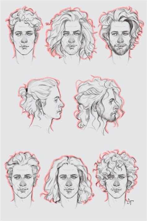 Collection by jessica vitale • last updated 4 weeks ago. Male Hair Sketch at PaintingValley.com | Explore ...