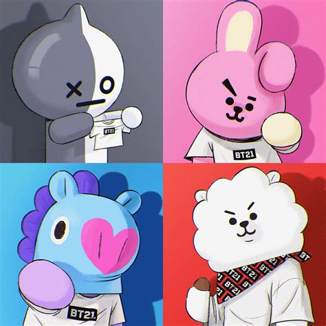 Baby Bt21 Wallpapers Top Free Baby Bt21 Backgrounds Wallpaperaccess