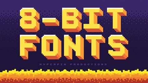 Best Bit Fonts Free Premium Hyperpix Riset