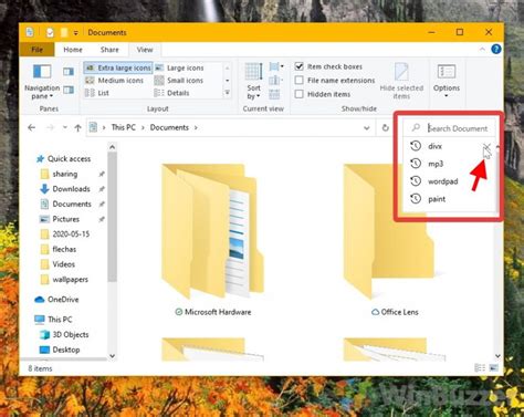 Windows 10 How To Clear File Explorer Search History