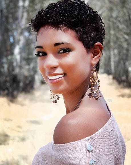 Short Textured Hairstyles For Black Women