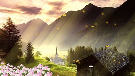 Free Animation Videos Beautiful Landscape Animated Wallpaper Youtube