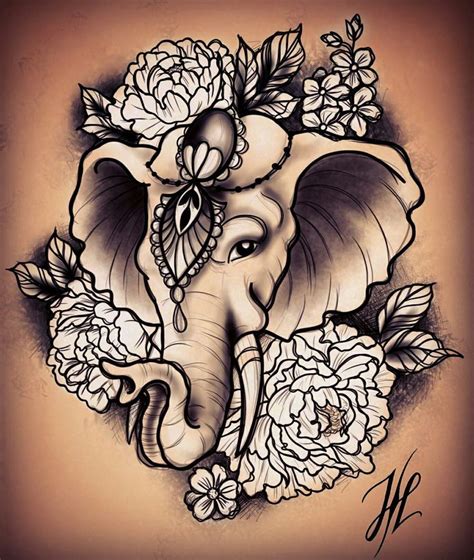Pin By Valerie Rogers On Tattoos Elephant Tattoos Elephant Tattoo Design Elephant Thigh Tattoo