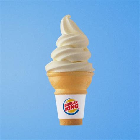 Does Burger King Still Have 50 Cent Ice Cream Cones Burger Poster