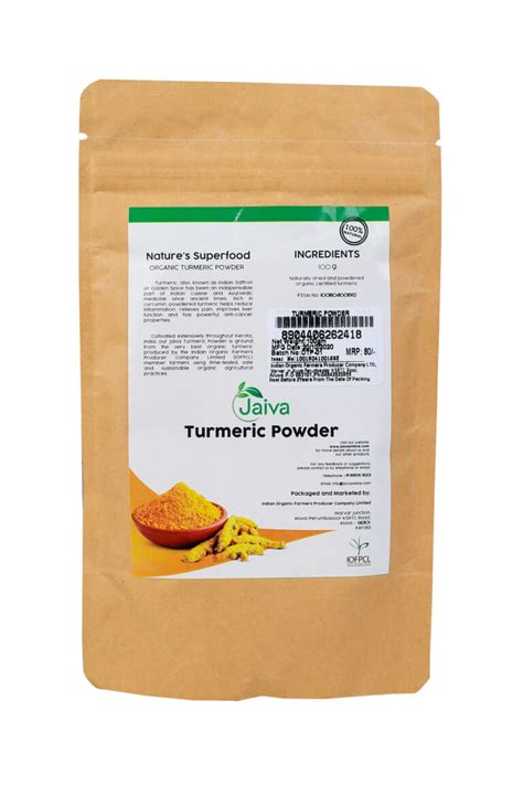 Organic Turmeric Powder Jaiva