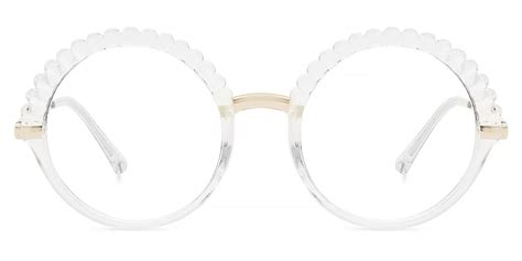 95791 Round Clear Eyeglasses Frames Leoptique
