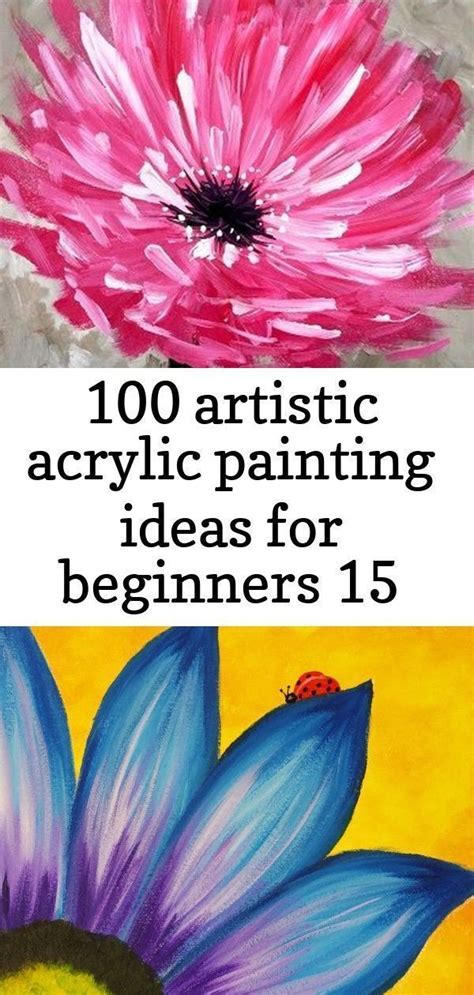 100 Artistic Acrylic Painting Ideas For Beginners 15