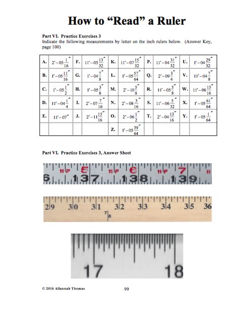 You'll have no trouble at all taking measurements with either type of ruler. Helicon, Inc. How to Read a Ruler