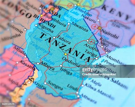 Tanzania Map Photos And Premium High Res Pictures Getty Images