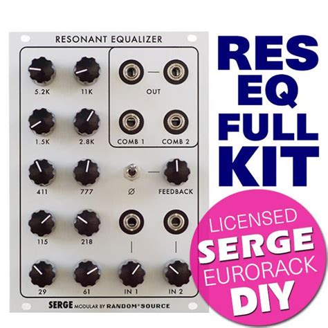 Random Source Serge Resonant Eq Eurorack Kits At Thonk Eurorack Kit