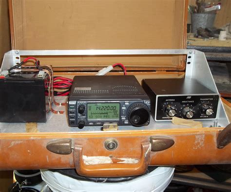 ham radio go box in a suitcase 7 steps with pictures instructables