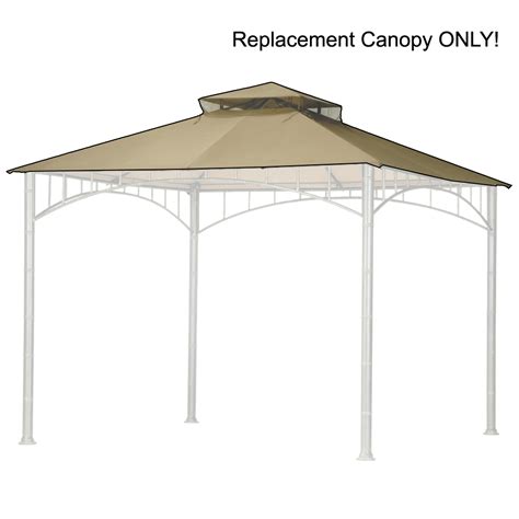 Every 18 apart and is reinforced with rope lined edges and corner guards. Replacement Gazebo Canopy for 10 x 10 Patio Gazebo | eBay