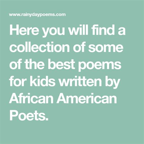 Here You Will Find A Collection Of Some Of The Best Poems For Kids