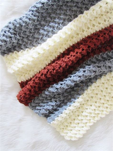 All Double Crochet Afghan Blanket Amelias Crochet