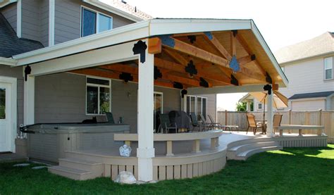 Ide Covered Deck Designs Home Popullar