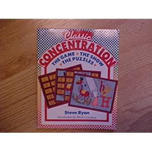 Concentration is an american television game show based on the children's memory game of the same name. Classic Concentration: The Game, the Show, the Puzzles