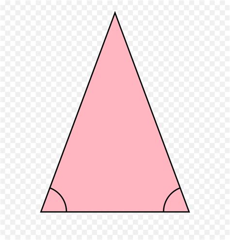 Basic Isosceles Triangle Isosceles Triangle Png D Shapes Isosceles My