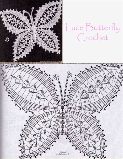 How To Crochet A Butterfly Step By Step