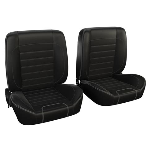 Pro Classic Truck Universal Sport R Low Back Bucket Seats 1 Pair