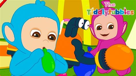Tiddlytubbies Season 2 Episode 6 Tiddly Noos Balloon Fun Youtube