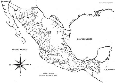 Mapa De La Republica Mexicana Con Capitales Para Imprimir
