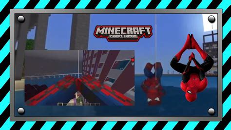 Minecraft Pe Spider Man Mod Mod Showcase Youtube