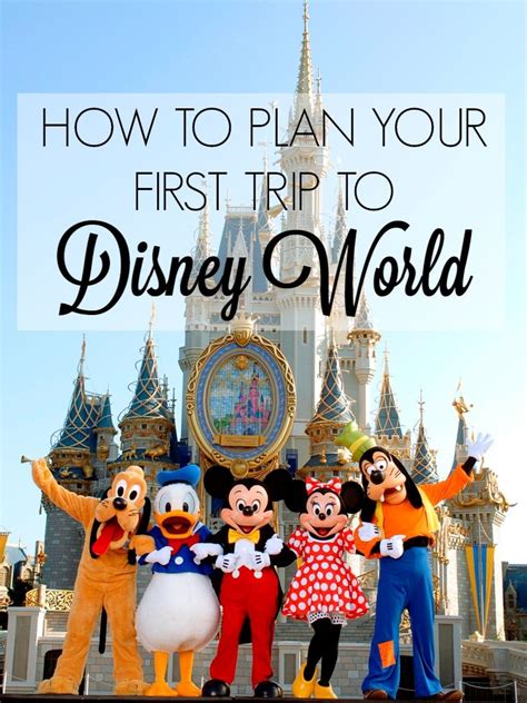 How To Plan Your First Trip To Disney World Disney World Trip Walt