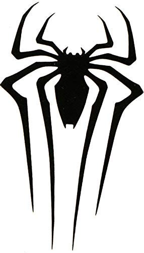 Amazon.com: 3 Inch Ultimate Spider-Man Black Logo Decal Spiderman