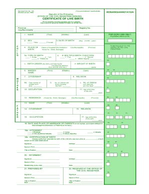 Ph Municipal Form Fill Online Printable Fillable Blank