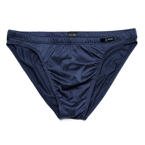 Hom Usa Cotton Micro Brief For Men In White Navy And Black