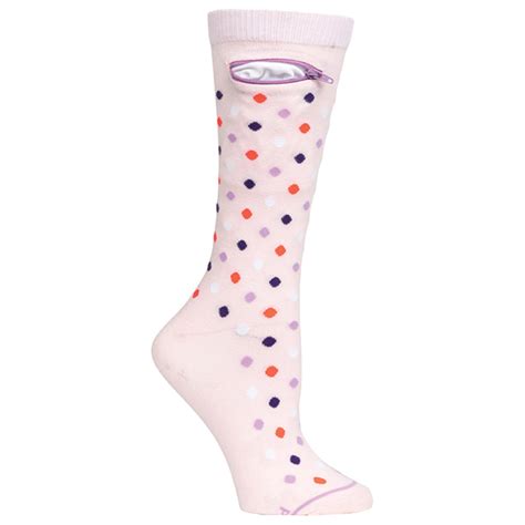 Pocket Socks Multi Dot Blush Womens