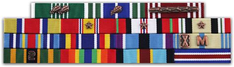 Military Medals Ribbons Precedence Chart Usamm
