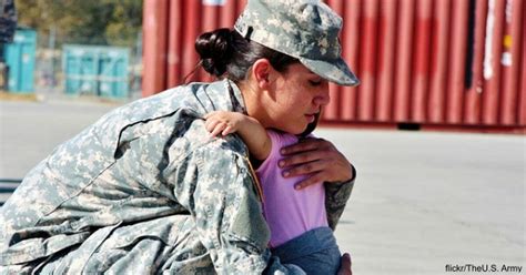 Over 30 000 Single Mothers Serving In The Military Their Options Are Not Easy When They Are
