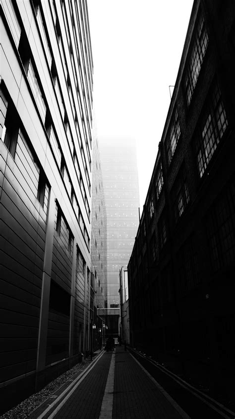 Free Images Light Black And White Architecture Fog Road Mist