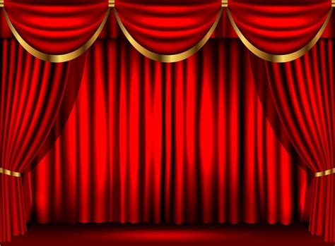Hellodecor Polyester Fabric 7x5ft Dark Red Curtain Drape Stage Theater