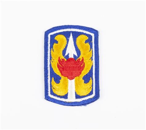 Vietnam War Us Army 199th Infantry Brigade Colour Patch M1 Militaria