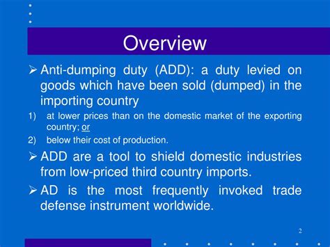 Ppt The Anti Dumping Agreement Powerpoint Presentation Free Download