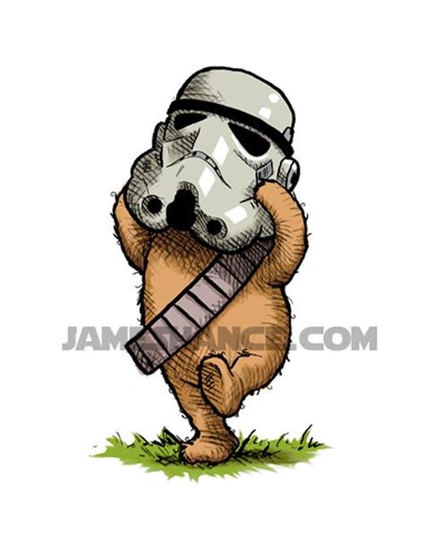 Wookiee The Chew Star Warswinnie The Pooh Fan Art Star Wars Nursery