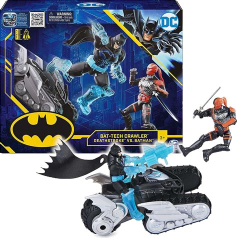 Buy Batman Bat Tech Crawler With 4 Inch Exclusive Deathstroke And