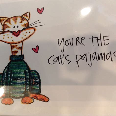 you re the cat s pajamas ephemera design