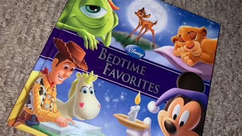 Disney Bedtime Favorites Book A 2012 Book Youtube
