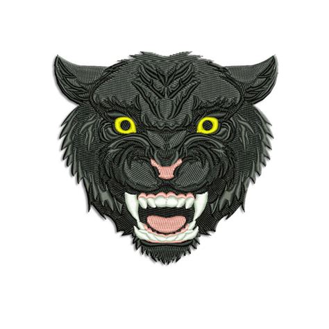 Panther Embroidery Design Machine Embroidery Design