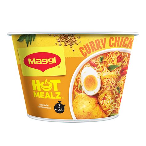 Maggi Hot Mealz Instant Bowl Noodles Curry Chicken Ntuc Fairprice