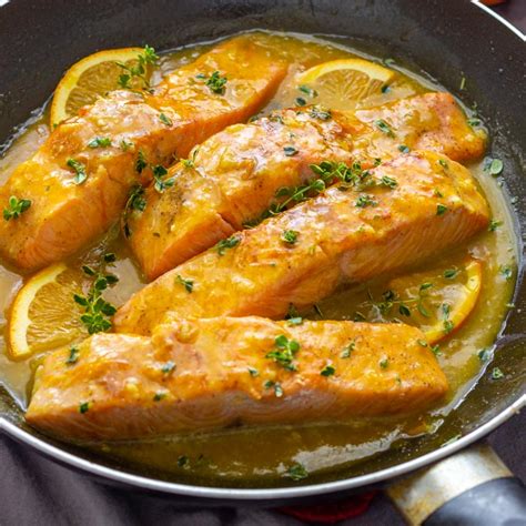 Orange Glazed Salmon Recipe Happy Foods Tube