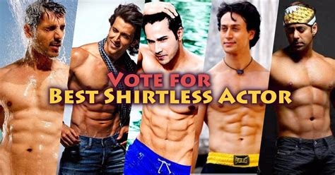 10 Hottest Shirtless Bollywood Actors Actors With Amazing Bodies