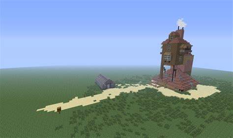The Burrow Harry Potter Minecraft Project